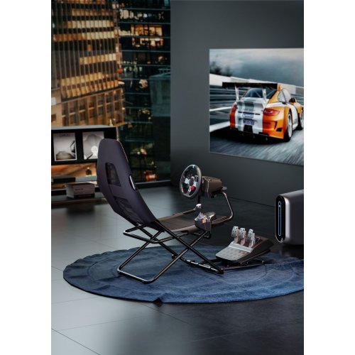 Игровое кресло кокпит GamePro RS400 Black купить в Украине: Киев, Днепр, Харьков, Одесса  | Низкая цена, отзывы, характеристики от TELEMART фото
