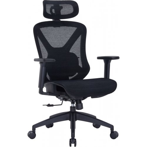 Купить Офисное кресло OfficePro Atlas OC630 (OC630-B-B-B) Black - цена в Харькове, Киеве, Днепре, Одессе
в интернет-магазине Telemart фото