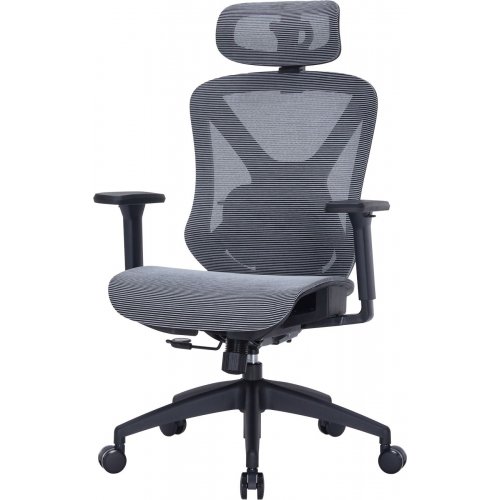 Купить Офисное кресло OfficePro Atlas OC630 (OC630-B-DG-DG) Black/Dark Gray - цена в Харькове, Киеве, Днепре, Одессе
в интернет-магазине Telemart фото