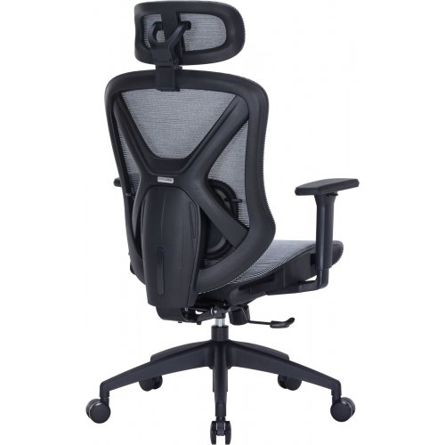 Купить Офисное кресло OfficePro Atlas OC630 (OC630-B-DG-DG) Black/Dark Gray - цена в Харькове, Киеве, Днепре, Одессе
в интернет-магазине Telemart фото