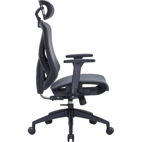 Купить Офисное кресло OfficePro Atlas OC630 (OC630-B-DG-DG) Black/Dark Gray - цена в Харькове, Киеве, Днепре, Одессе
в интернет-магазине Telemart фото