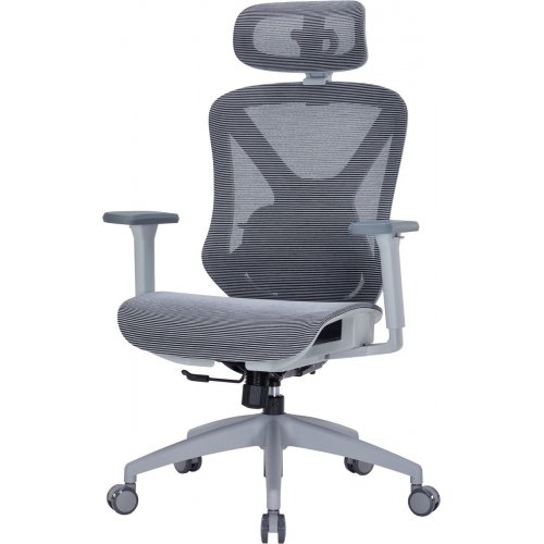 Купить Офисное кресло OfficePro Atlas OC630 (OC630-G-DG-DG) Gray/Dark Gray - цена в Харькове, Киеве, Днепре, Одессе
в интернет-магазине Telemart фото