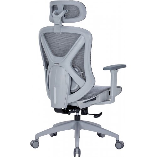 Купить Офисное кресло OfficePro Atlas OC630 (OC630-G-DG-DG) Gray/Dark Gray - цена в Харькове, Киеве, Днепре, Одессе
в интернет-магазине Telemart фото