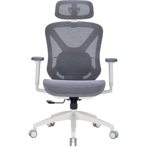 Купити Крісло офісне OfficePro Atlas OC630 (OC630-W-DG-DG) White/Dark Gray - ціна в Києві, Львові, Вінниці, Хмельницькому, Франківську, Україні | інтернет-магазин TELEMART.UA фото