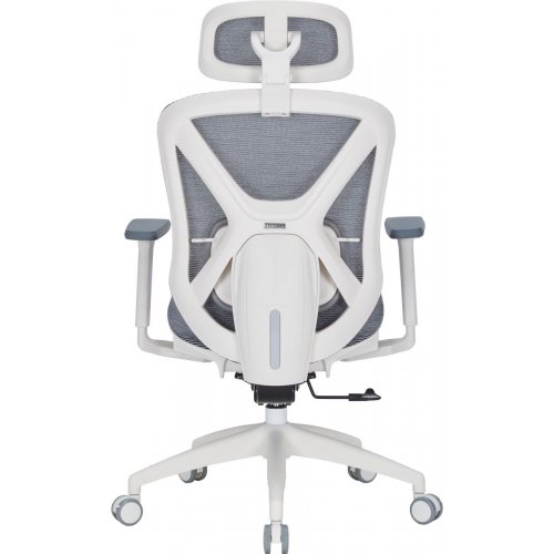 Купити Крісло офісне OfficePro Atlas OC630 (OC630-W-DG-DG) White/Dark Gray - ціна в Києві, Львові, Вінниці, Хмельницькому, Франківську, Україні | інтернет-магазин TELEMART.UA фото