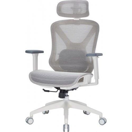 Купить Офисное кресло OfficePro Atlas OC630 (OC630-W-LG-LG) White/Light Gray - цена в Харькове, Киеве, Днепре, Одессе
в интернет-магазине Telemart фото