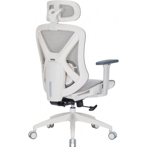 Купить Офисное кресло OfficePro Atlas OC630 (OC630-W-LG-LG) White/Light Gray - цена в Харькове, Киеве, Днепре, Одессе
в интернет-магазине Telemart фото