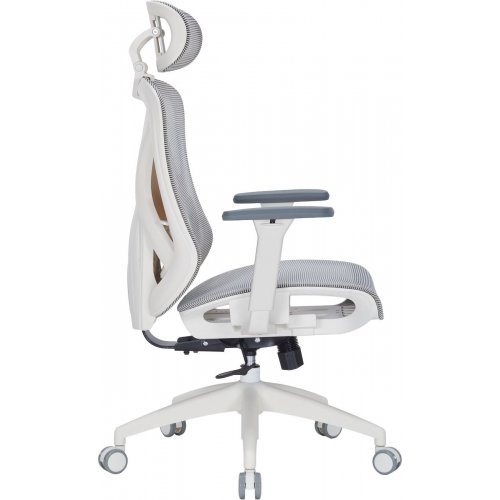 Купить Офисное кресло OfficePro Atlas OC630 (OC630-W-LG-LG) White/Light Gray - цена в Харькове, Киеве, Днепре, Одессе
в интернет-магазине Telemart фото