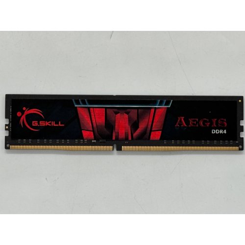 Озп G.Skill DDR4 8GB 2400Mhz Aegis (F4-2400C17S-8GIS) (Відновлено продавцем, 798097) купити з перевіркою сумісності: огляд, характеристики, ціна у Києві, Львові, Вінниці, Хмельницькому, Івано-Франківську, Україні | інтернет-магазин TELEMART.UA фото