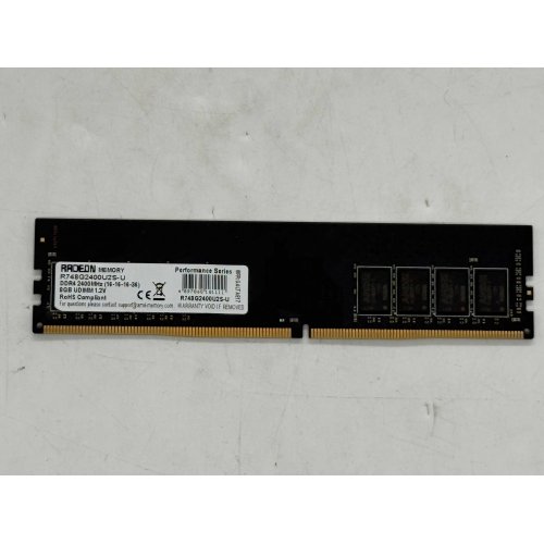 Озп AMD Radeon DDR4 8GB 2400Mhz R7 Performance (R748G2400U2S-U) (Відновлено продавцем, 798099) купити з перевіркою сумісності: огляд, характеристики, ціна у Києві, Львові, Вінниці, Хмельницькому, Івано-Франківську, Україні | інтернет-магазин TELEMART.UA фото