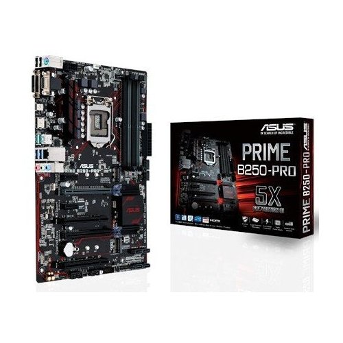 Материнська плата Asus PRIME B250-PRO (s1151, Intel B250) (Відновлено продавцем, 798128) купити з перевіркою сумісності: огляд, характеристики, ціна у Києві, Львові, Вінниці, Хмельницькому, Івано-Франківську, Україні | інтернет-магазин TELEMART.UA фото