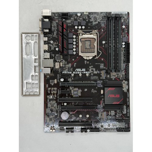 Материнська плата Asus PRIME B250-PRO (s1151, Intel B250) (Відновлено продавцем, 798128) купити з перевіркою сумісності: огляд, характеристики, ціна у Києві, Львові, Вінниці, Хмельницькому, Івано-Франківську, Україні | інтернет-магазин TELEMART.UA фото