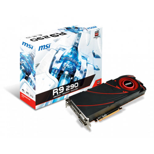 Продать Видеокарта MSI Radeon R9 290 4096MB (R9 290 4GD5) по Trade-In интернет-магазине Телемарт - Киев, Днепр, Украина фото