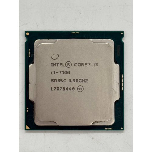 Процесор Intel Core i3-7100 3.9GHz 3MB s1151 Tray (CM8067703014612) (Відновлено продавцем, 798198) купити з перевіркою сумісності: огляд, характеристики, ціна у Києві, Львові, Вінниці, Хмельницькому, Івано-Франківську, Україні | інтернет-магазин TELEMART.UA фото