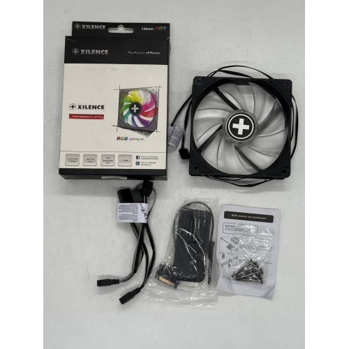 Купить Кулер для корпуса Xilence Performance A+ XPF120RGB-SET (XF061) Black (Восстановлено продавцом, 798254) с проверкой совместимости: обзор, характеристики, цена в Киеве, Днепре, Одессе, Харькове, Украине | интернет-магазин TELEMART.UA фото