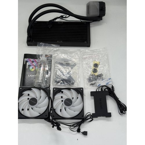 Готова сво Be Quiet! Light Loop 240mm (BW020) Black (Стан нового, 798265) купити з перевіркою сумісності: огляд, характеристики, ціна у Києві, Львові, Вінниці, Хмельницькому, Івано-Франківську, Україні | інтернет-магазин TELEMART.UA фото