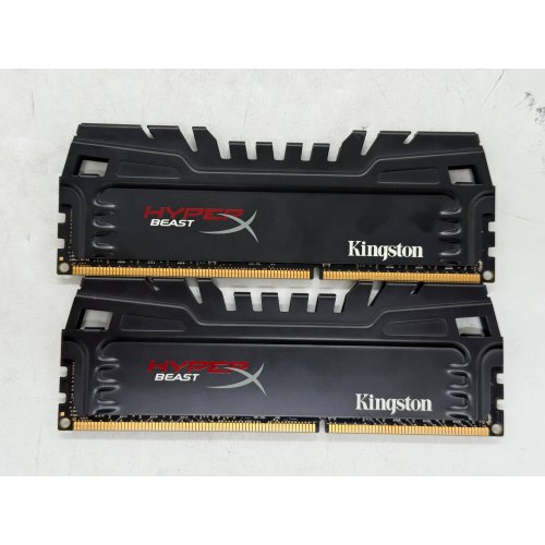 Купить Озу Kingston DDR3 16GB (2x8GB) 2133MHz HyperX Beast (HX321C11T3K2/16) (Восстановлено продавцом, 798287) с проверкой совместимости: обзор, характеристики, цена в Киеве, Днепре, Одессе, Харькове, Украине | интернет-магазин TELEMART.UA фото