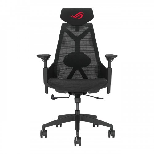 Купити Ігрове крісло Asus ROG Destrier Core (90GC01P0-MSG010) Black - ціна в Києві, Львові, Вінниці, Хмельницькому, Франківську, Україні | інтернет-магазин TELEMART.UA фото