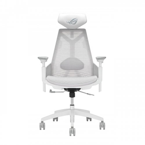 Купити Ігрове крісло Asus ROG Destrier Core (90GC01P0-MSG060) White - ціна в Києві, Львові, Вінниці, Хмельницькому, Франківську, Україні | інтернет-магазин TELEMART.UA фото