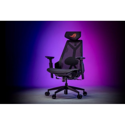 Купити Ігрове крісло Asus ROG Destrier Core (90GC01P0-MSG060) White - ціна в Києві, Львові, Вінниці, Хмельницькому, Франківську, Україні | інтернет-магазин TELEMART.UA фото