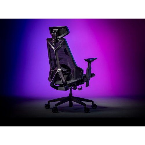 Купити Ігрове крісло Asus ROG Destrier Core (90GC01P0-MSG060) White - ціна в Києві, Львові, Вінниці, Хмельницькому, Франківську, Україні | інтернет-магазин TELEMART.UA фото