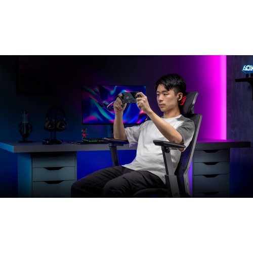 Купити Ігрове крісло Asus ROG Destrier Core (90GC01P0-MSG060) White - ціна в Києві, Львові, Вінниці, Хмельницькому, Франківську, Україні | інтернет-магазин TELEMART.UA фото