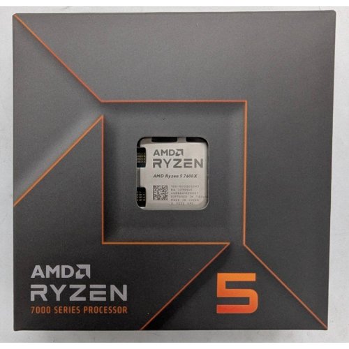 Процесор AMD Ryzen 5 7600X 4.7(5.3)GHz 32MB sAM5 Box (100-100000593WOF) (Відновлено продавцем, 798445) купити з перевіркою сумісності: огляд, характеристики, ціна у Києві, Львові, Вінниці, Хмельницькому, Івано-Франківську, Україні | інтернет-магазин TELEMART.UA фото