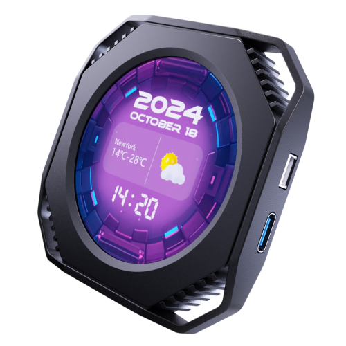 Купити Екран MiraBox Screen DR21 for AIO Coolers Black - ціна в Києві, Львові, Вінниці, Хмельницькому, Франківську, Україні | інтернет-магазин TELEMART.UA фото