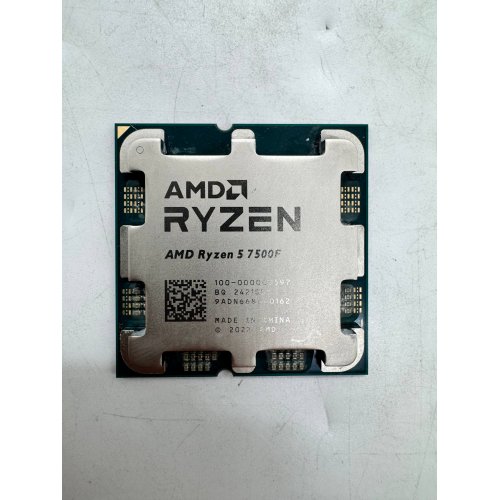 Купить Процессор AMD Ryzen 5 7500F 3.7(5.0)GHz 32MB sAM5 Tray (100-000000597) (Восстановлено продавцом, 798491) с проверкой совместимости: обзор, характеристики, цена в Киеве, Днепре, Одессе, Харькове, Украине | интернет-магазин TELEMART.UA фото