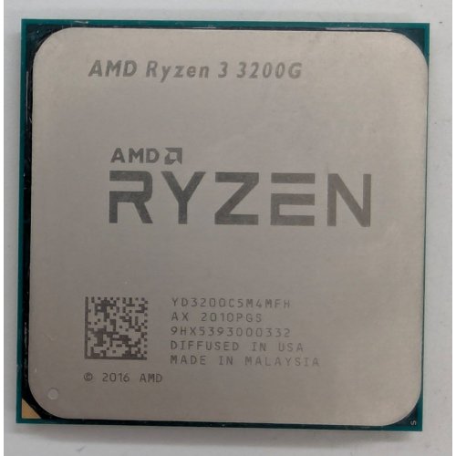 Процесор AMD Ryzen 3 3200G 3.6(4)GHz 4MB sAM4 Box (YD3200C5FHBOX) (Відновлено продавцем, 798564) купити з перевіркою сумісності: огляд, характеристики, ціна у Києві, Львові, Вінниці, Хмельницькому, Івано-Франківську, Україні | інтернет-магазин TELEMART.UA фото