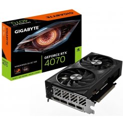 Видеокарта Gigabyte GeForce RTX 4070 WINDFORCE 2X OC 12228MB (GV-N4070WF2OC-12GD) (Восстановлено продавцом, 798576)
