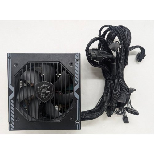 Блок живлення MSI MAG 650W (A650BN) (Відновлено продавцем, 798582) купити з перевіркою сумісності: огляд, характеристики, ціна у Києві, Львові, Вінниці, Хмельницькому, Івано-Франківську, Україні | інтернет-магазин TELEMART.UA фото