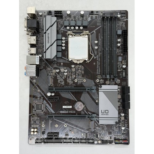 Материнська плата Gigabyte B560 HD3 (s1200, Intel B560) (Відновлено продавцем, 798592) купити з перевіркою сумісності: огляд, характеристики, ціна у Києві, Львові, Вінниці, Хмельницькому, Івано-Франківську, Україні | інтернет-магазин TELEMART.UA фото