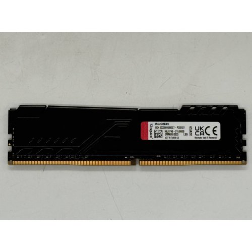 Озп HyperX DDR4 8GB 3200Mhz Fury Black (HX432C16FB3/8) (Відновлено продавцем, 798619) купити з перевіркою сумісності: огляд, характеристики, ціна у Києві, Львові, Вінниці, Хмельницькому, Івано-Франківську, Україні | інтернет-магазин TELEMART.UA фото