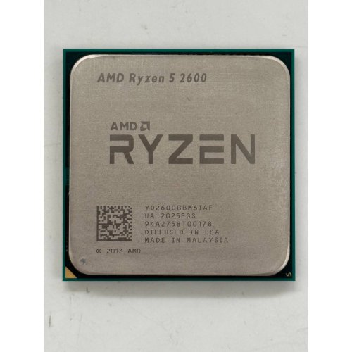 Купить Процессор AMD Ryzen 5 2600 3.4(3.9)GHz 16MB sAM4 Tray (YD2600BBM6IAF) (Восстановлено продавцом, 798622) с проверкой совместимости: обзор, характеристики, цена в Киеве, Днепре, Одессе, Харькове, Украине | интернет-магазин TELEMART.UA фото