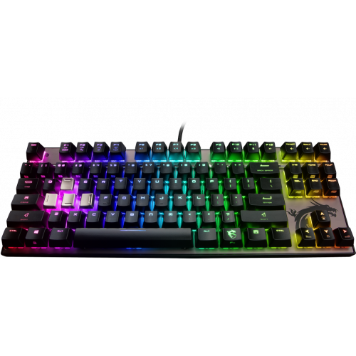 Купити Клавіатура MSI VIGOR GK70 Cherry MX Speed RGB Silver - ціна в Києві, Львові, Вінниці, Хмельницькому, Франківську, Україні | інтернет-магазин TELEMART.UA фото