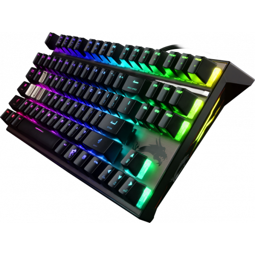 Купити Клавіатура MSI VIGOR GK70 Cherry MX Speed RGB Silver - ціна в Києві, Львові, Вінниці, Хмельницькому, Франківську, Україні | інтернет-магазин TELEMART.UA фото