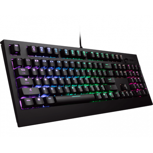 Купити Клавіатура MSI MECHANICALL GAMING GK-701 Cherry MX Speed RGB Silver - ціна в Києві, Львові, Вінниці, Хмельницькому, Франківську, Україні | інтернет-магазин TELEMART.UA фото