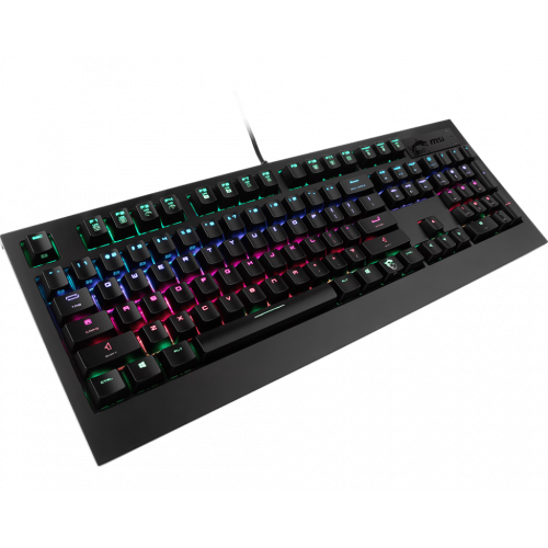 Купити Клавіатура MSI MECHANICALL GAMING GK-701 Cherry MX Speed RGB Silver - ціна в Києві, Львові, Вінниці, Хмельницькому, Франківську, Україні | інтернет-магазин TELEMART.UA фото