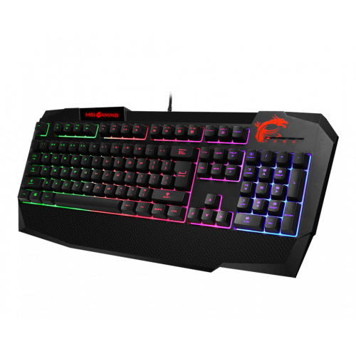 Купити Клавіатура MSI INTERCEPTOR GAMING DS4200 - ціна в Києві, Львові, Вінниці, Хмельницькому, Франківську, Україні | інтернет-магазин TELEMART.UA фото