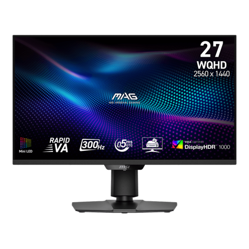 Купити Монітор MSI 27" MAG 274QPF X30MV Black - ціна в Києві, Львові, Вінниці, Хмельницькому, Франківську, Україні | інтернет-магазин TELEMART.UA фото