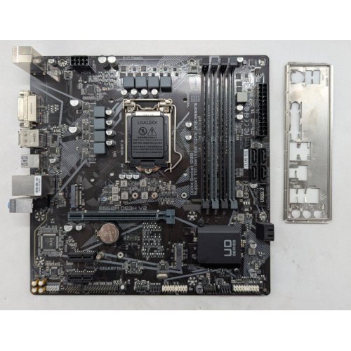 Материнська плата Gigabyte B560M DS3H V2 (s1200, Intel B560) (Відновлено продавцем, 798820) купити з перевіркою сумісності: огляд, характеристики, ціна у Києві, Львові, Вінниці, Хмельницькому, Івано-Франківську, Україні | інтернет-магазин TELEMART.UA фото