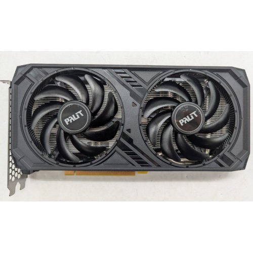 Відеокарта Palit GeForce RTX 4060 Dual OC 8192MB (NE64060T19P1-1070D) (Відновлено продавцем, 798830) купити з перевіркою сумісності: огляд, характеристики, ціна у Києві, Львові, Вінниці, Хмельницькому, Івано-Франківську, Україні | інтернет-магазин TELEMART.UA фото