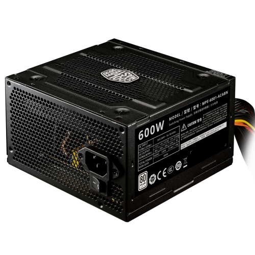 Блок живлення Cooler Master Elite V4 White 600W (MPE-6001-ACABN-EU) (Відновлено продавцем, 798843) купити з перевіркою сумісності: огляд, характеристики, ціна у Києві, Львові, Вінниці, Хмельницькому, Івано-Франківську, Україні | інтернет-магазин TELEMART.UA фото