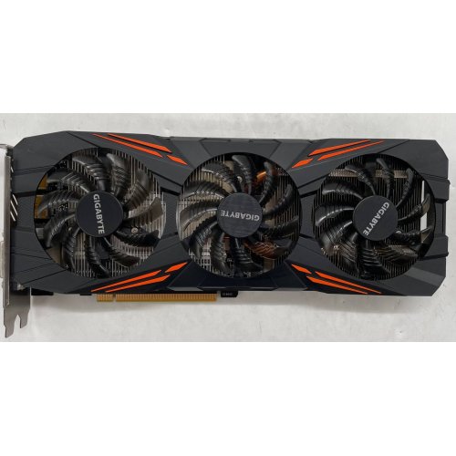 Відеокарта Gigabyte GeForce GTX 1070 WINDFORCE OC 8192MB (GV-N1070WF2OC-8GD) (Відновлено продавцем, 798884) купити з перевіркою сумісності: огляд, характеристики, ціна у Києві, Львові, Вінниці, Хмельницькому, Івано-Франківську, Україні | інтернет-магазин TELEMART.UA фото