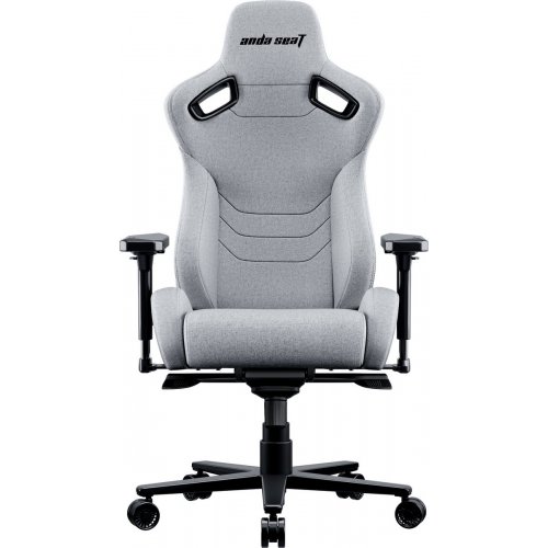 Купити Уцінка ігрове крісло Anda Seat Kaiser 2 Pro XL Fabric (AD12YXL-17-G-F-G01) Gray (Розкрита упаковка, 798886) - ціна в Києві, Львові, Вінниці, Хмельницькому, Франківську, Україні | інтернет-магазин TELEMART.UA фото
