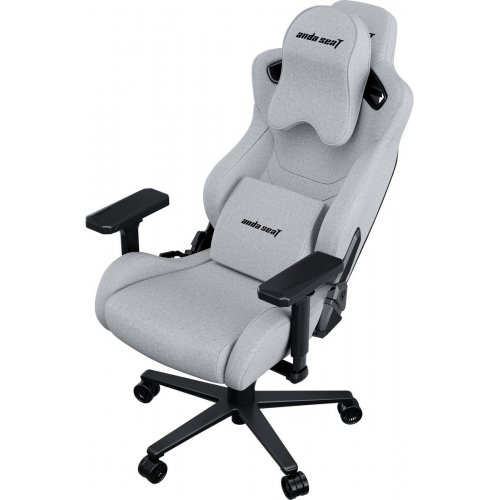 Купити Уцінка ігрове крісло Anda Seat Kaiser 2 Pro XL Fabric (AD12YXL-17-G-F-G01) Gray (Розкрита упаковка, 798886) - ціна в Києві, Львові, Вінниці, Хмельницькому, Франківську, Україні | інтернет-магазин TELEMART.UA фото