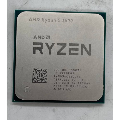 Купить Процессор AMD Ryzen 5 3600 3.6(4.2)GHz 32MB sAM4 Tray (100-000000031) (Восстановлено продавцом, 798895) с проверкой совместимости: обзор, характеристики, цена в Киеве, Днепре, Одессе, Харькове, Украине | интернет-магазин TELEMART.UA фото