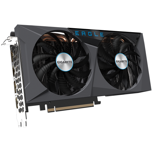 Уцінка відеокарта Gigabyte GeForce RTX 3060 EAGLE OC 12288MB (GV-N3060EAGLE OC-12GD 2.0) (Відремонтовано виробником, 798939) купити з перевіркою сумісності: огляд, характеристики, ціна у Києві, Львові, Вінниці, Хмельницькому, Івано-Франківську, Україні | інтернет-магазин TELEMART.UA фото