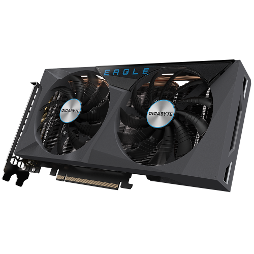 Уцінка відеокарта Gigabyte GeForce RTX 3060 EAGLE OC 12288MB (GV-N3060EAGLE OC-12GD 2.0) (Відремонтовано виробником, 798939) купити з перевіркою сумісності: огляд, характеристики, ціна у Києві, Львові, Вінниці, Хмельницькому, Івано-Франківську, Україні | інтернет-магазин TELEMART.UA фото